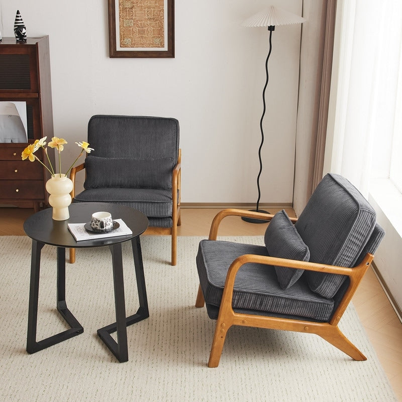 Mid Century Modern Upholstered Accent Chair