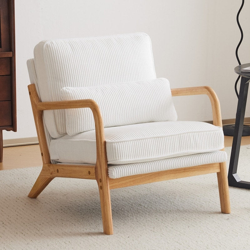 Mid Century Modern Upholstered Accent Chair