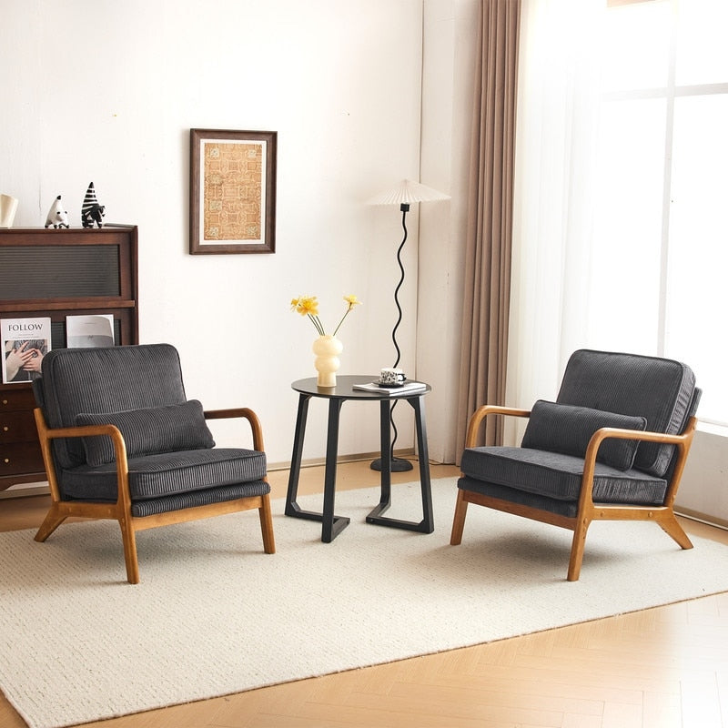 Mid Century Modern Upholstered Accent Chair