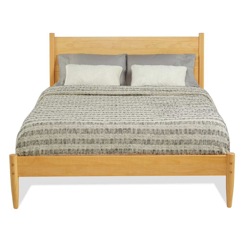 Mid-Century Panel Bed