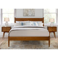 Mid-Century Panel Bed