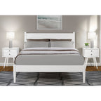Mid-Century Panel Bed