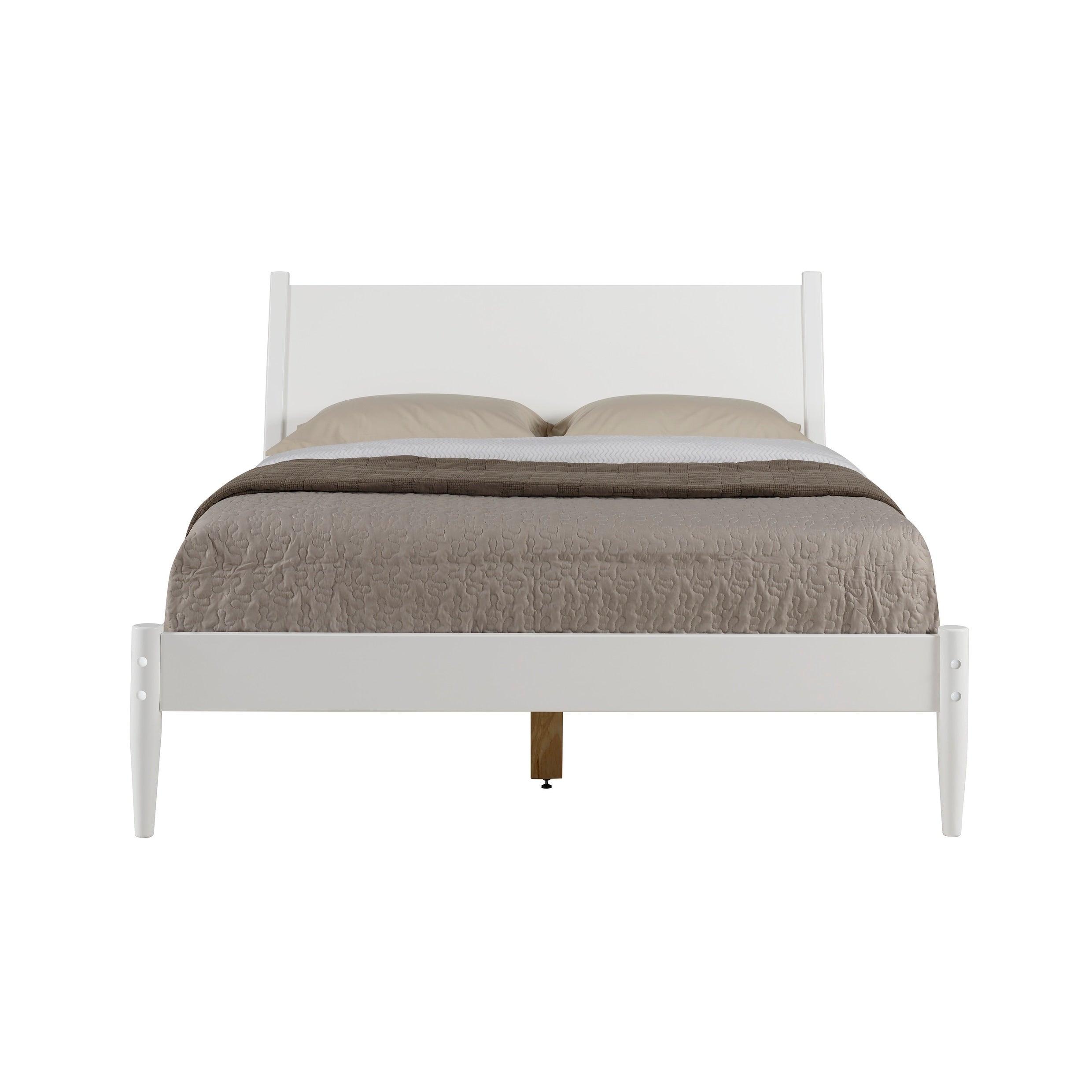 Mid-Century Panel Bed