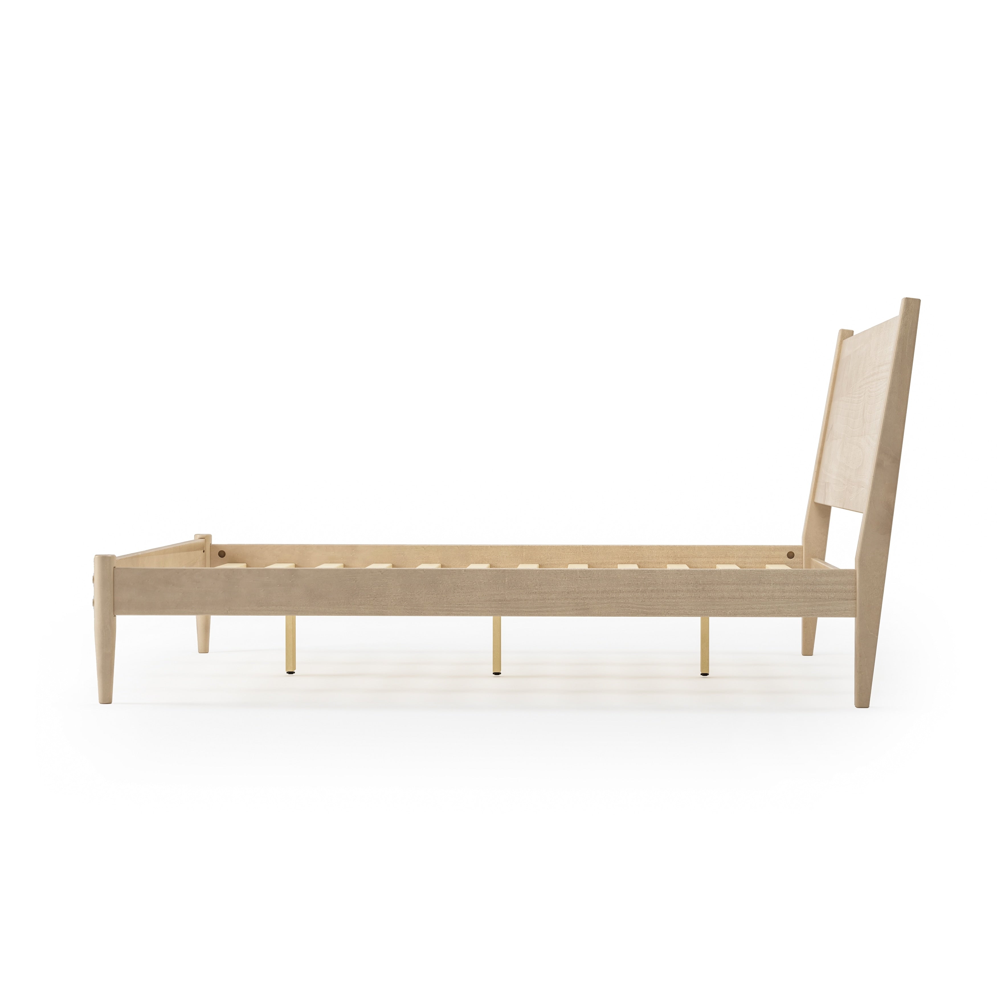 Mid-Century Panel Bed