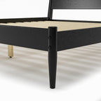 Mid-Century Panel Bed