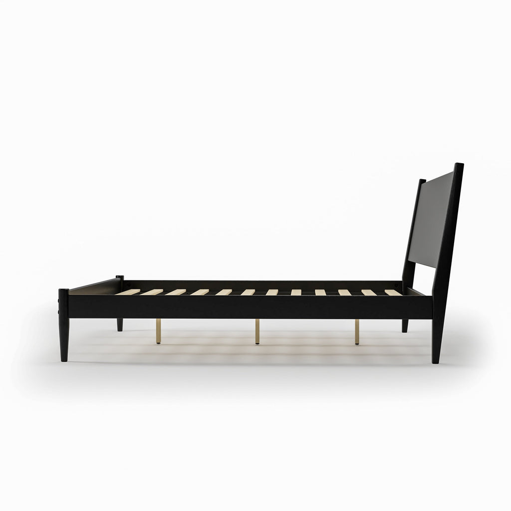 Mid-Century Panel Bed