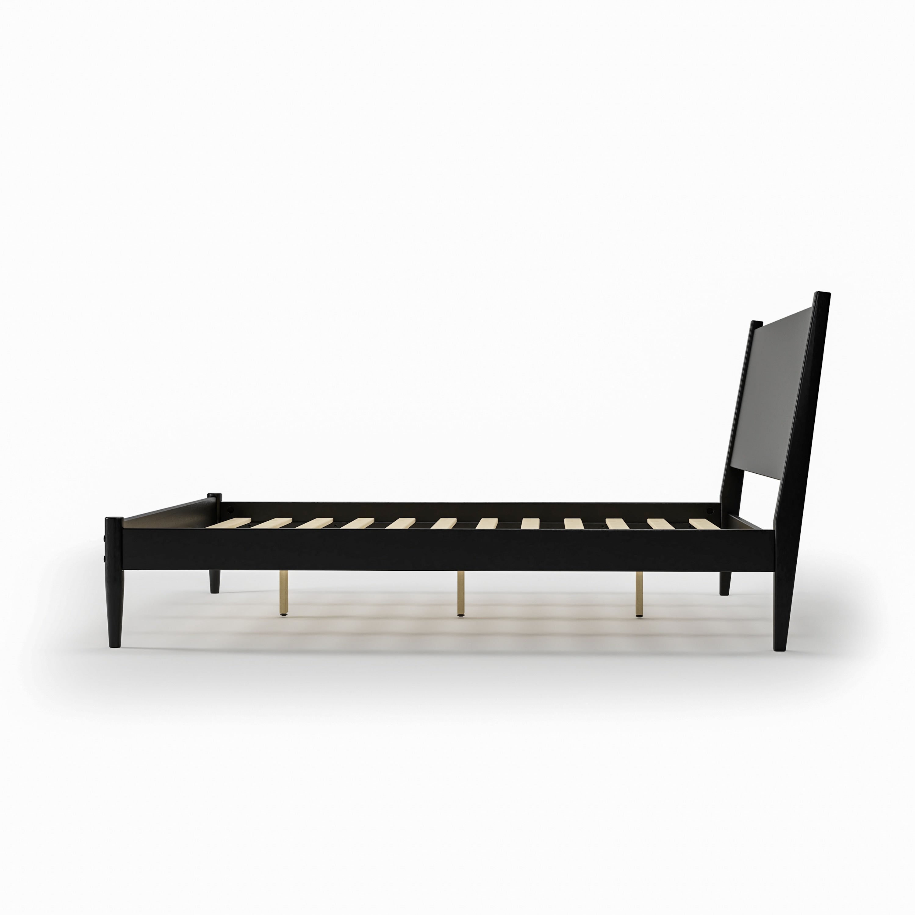 Mid-Century Panel Bed