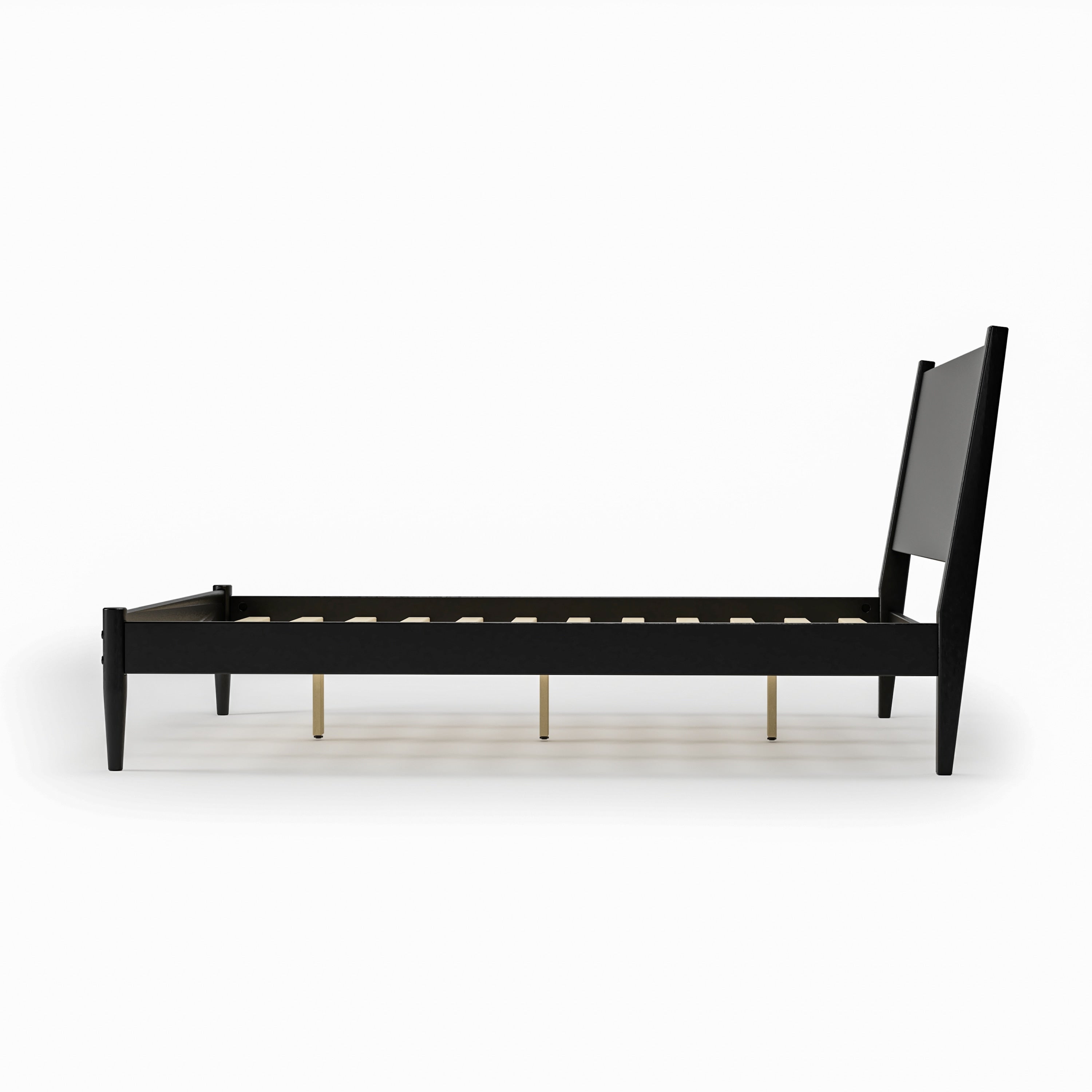Mid-Century Panel Bed