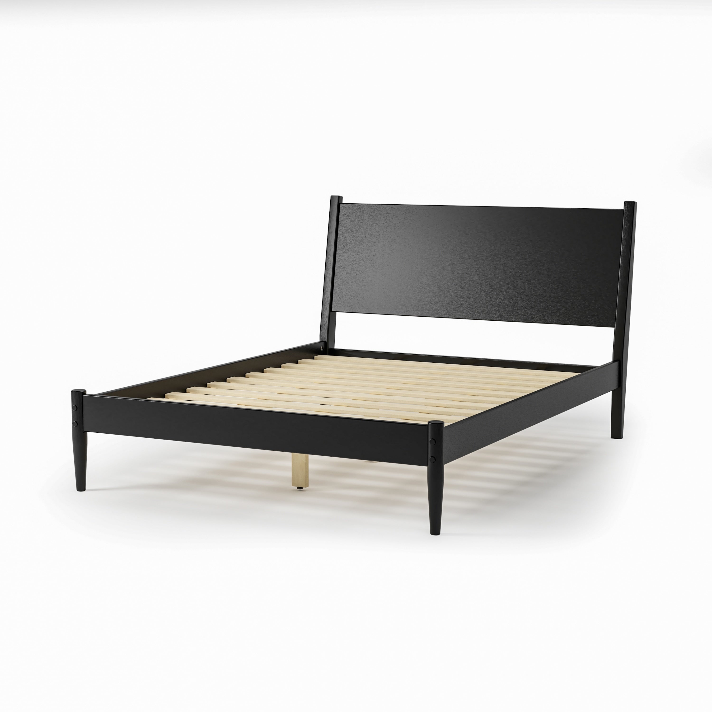 Mid-Century Panel Bed