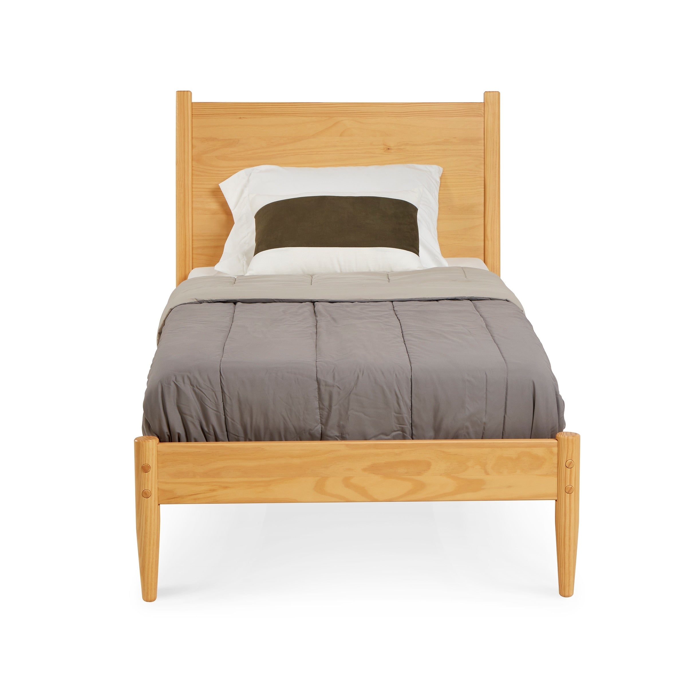 Mid-Century Panel Bed