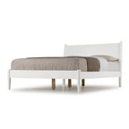 Mid-Century Panel Bed