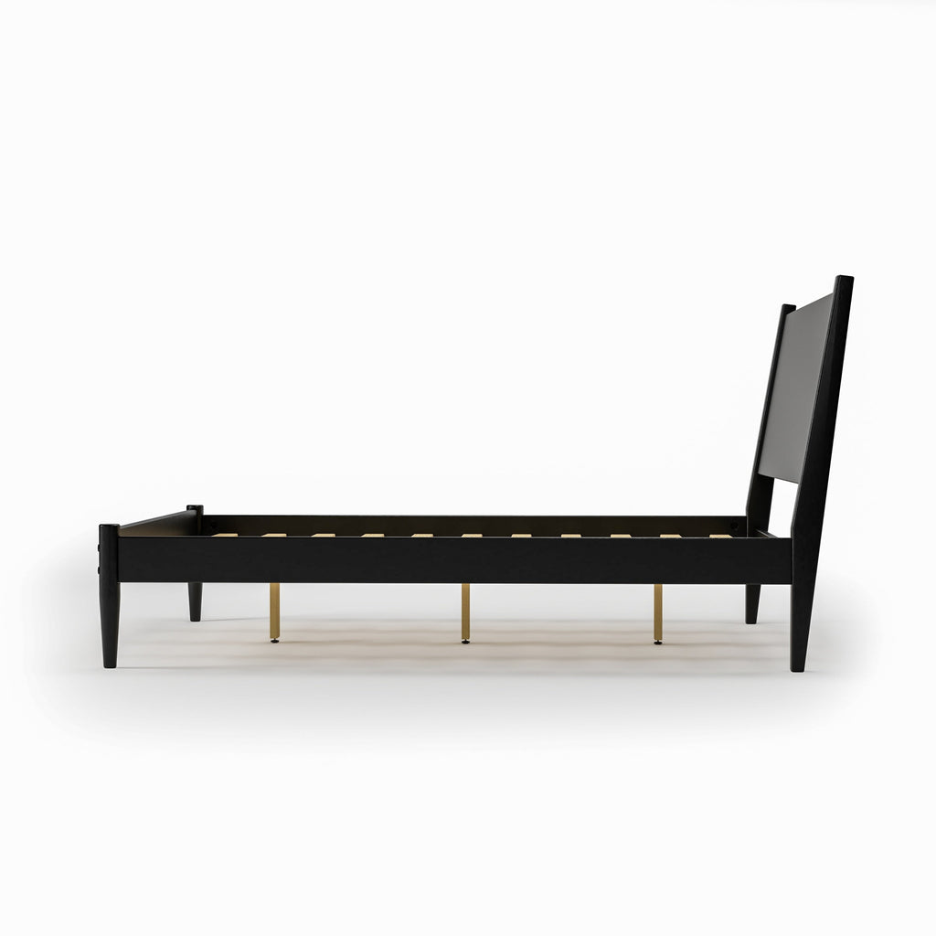 Mid-Century Panel Bed