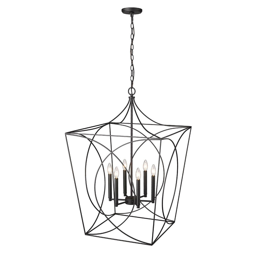 Millennium Lighting Tracy 4 Light Pendant Fixture in Multiple Finishes