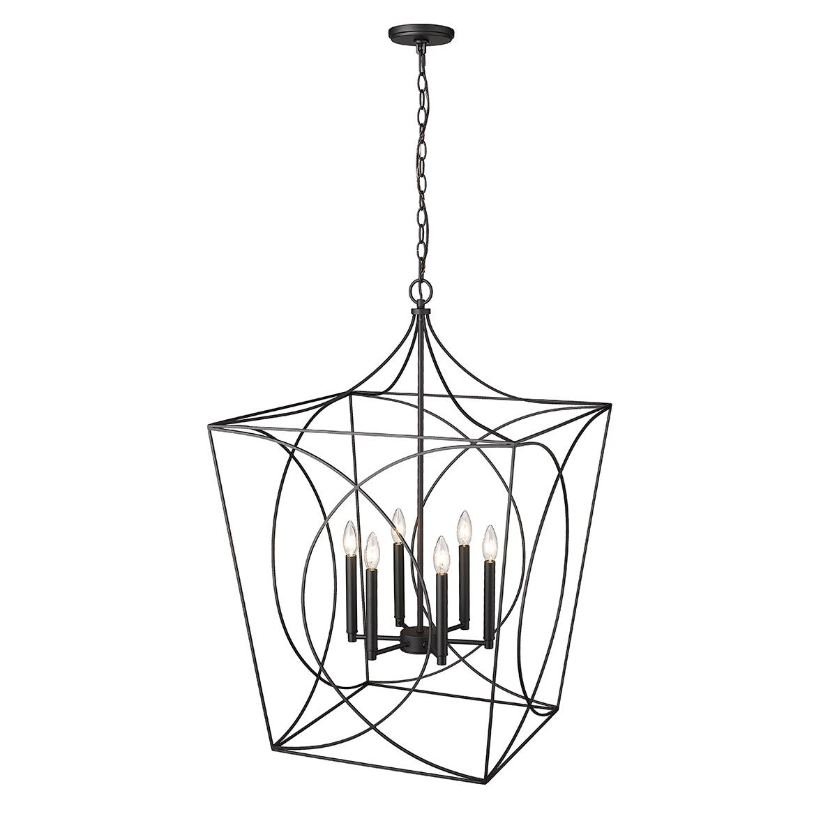 Millennium Lighting Tracy 4 Light Pendant Fixture in Multiple Finishes