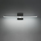 Minimalist Chrome Dimmable LED Linear Vanity Light