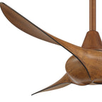 Minka Aire Wave 3 Blade 44 Inch Ceiling Fan No Light