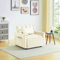 Modern 70.86 3 in 1 Single Convertible Sofa Bed with Adjustable Back and Moving Wheel for Living Room