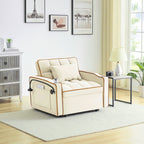 Modern 70.86 3 in 1 Single Convertible Sofa Bed with Adjustable Back and USB Charging Port for Living Room