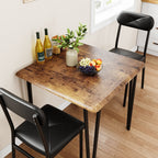 Modern kitchen Dinner Table Set for Dining Room - 3-Piece