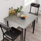 Modern kitchen Dinner Table Set for Dining Room - 3-Piece