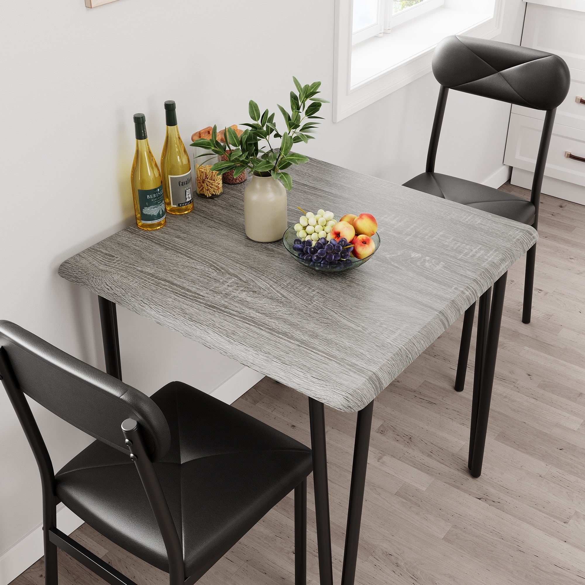 Modern kitchen Dinner Table Set for Dining Room - 3-Piece