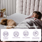 NapQueen Elizabeth 8 Cooling Gel Memory Foam Mattress