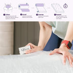 NapQueen Elizabeth 8 Cooling Gel Memory Foam Mattress