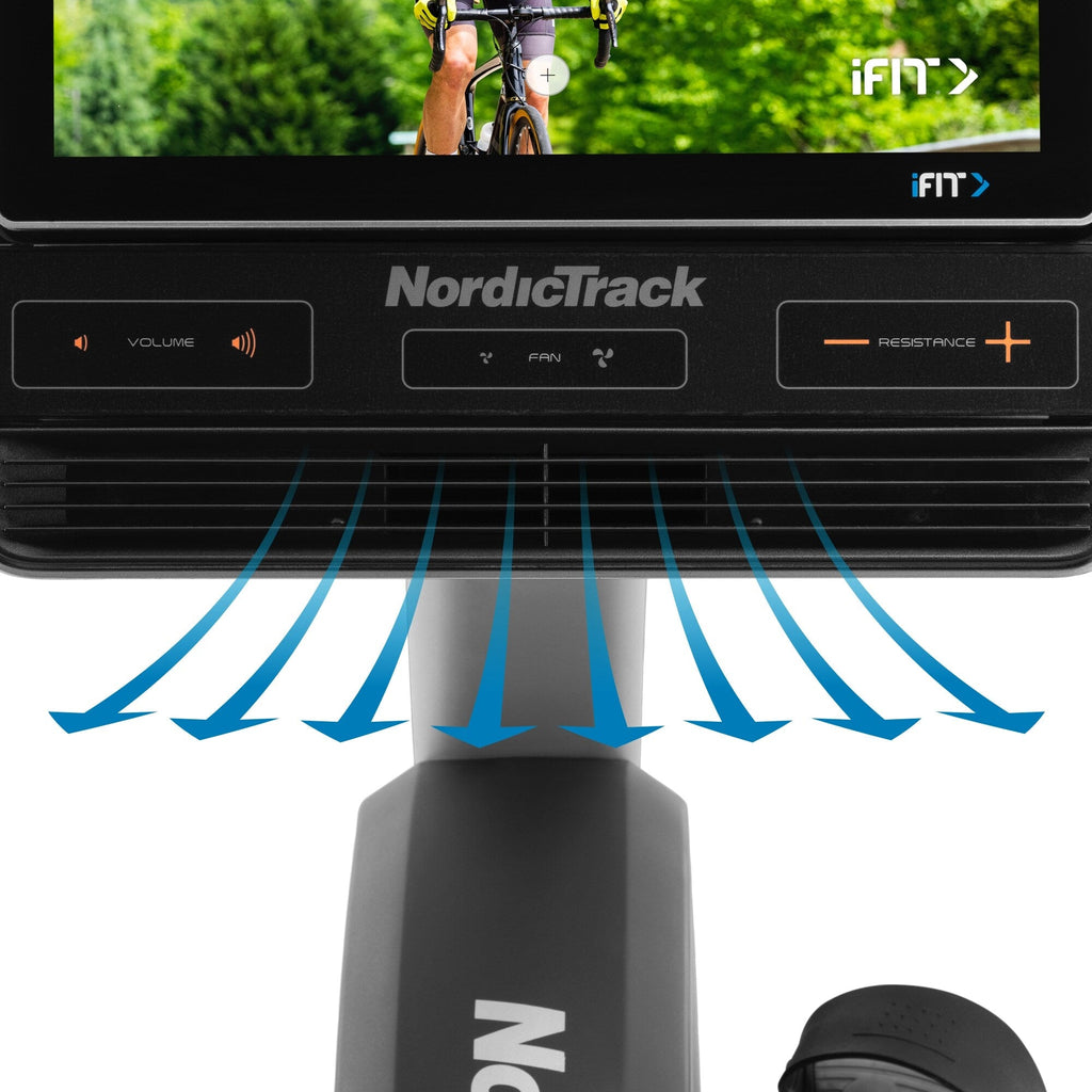 NordicTrack Commercial Series R35; iFIT-enabled Recumbent Exercise Bike with 14 Touchscreen