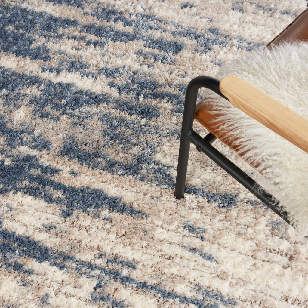 Nourison Luxurious Shag Abstract Glam Ultra Plush Pile Area Rug