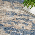Nourison Luxurious Shag Abstract Glam Ultra Plush Pile Area Rug