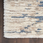 Nourison Luxurious Shag Abstract Glam Ultra Plush Pile Area Rug
