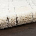 Nourison Luxurious Shag Ultra Plush Pile Abstract Geometric Area Rug