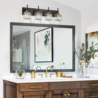 Ora Modern Dimmable Crystal Bathroom Light Fixtures Over Mirror Glam Vanity Lights