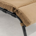 Outdoor Adjustable Patio Chaise Lounge Chair with Cushion Beach Poolside