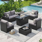 Outdoor Patio Furniture Sets with 4in Thicken Cushion