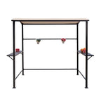 Outdoor 5 ft. x 8 ft. Steel Frame Grill Gazebo Canopy Barbecue Shelter