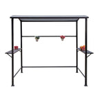Outdoor 5 ft. x 8 ft. Steel Frame Grill Gazebo Canopy Barbecue Shelter