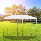 Outsunny Heavy Duty Pop Up Canopy with Sturdy Frame, UV Fighting Roof, Carry Bag for Patio, Backyard, Beach, Garden