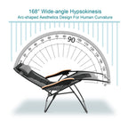 Oversize XL Padded Zero Gravity Lounge Chair Wider Armrest Adjustable Recliner with Cup Holder - N/A