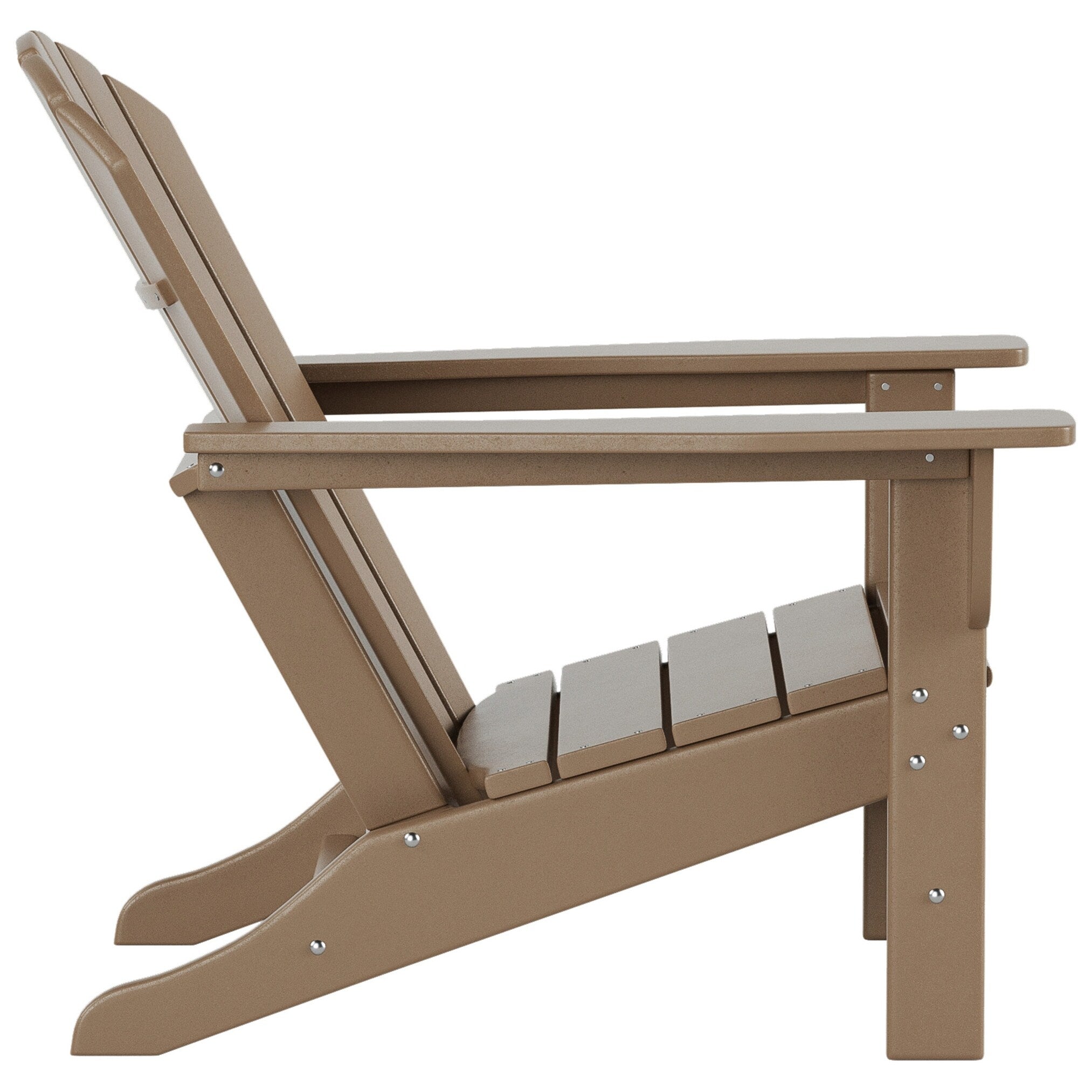 Polytrends Altura Outdoor Eco-Friendly All Weather Poly Patio Adirondack Chair (Set of 2)