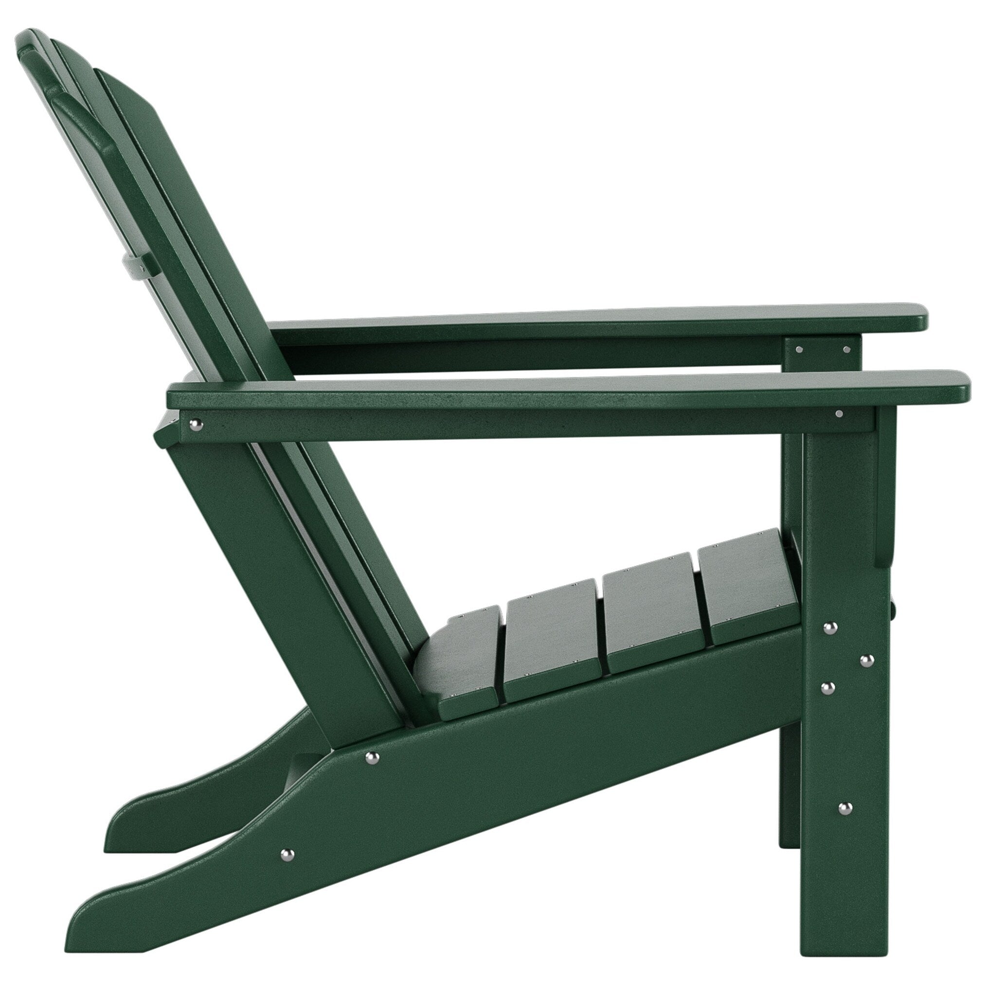 Polytrends Altura Outdoor Eco-Friendly All Weather Poly Patio Adirondack Chair (Set of 2)