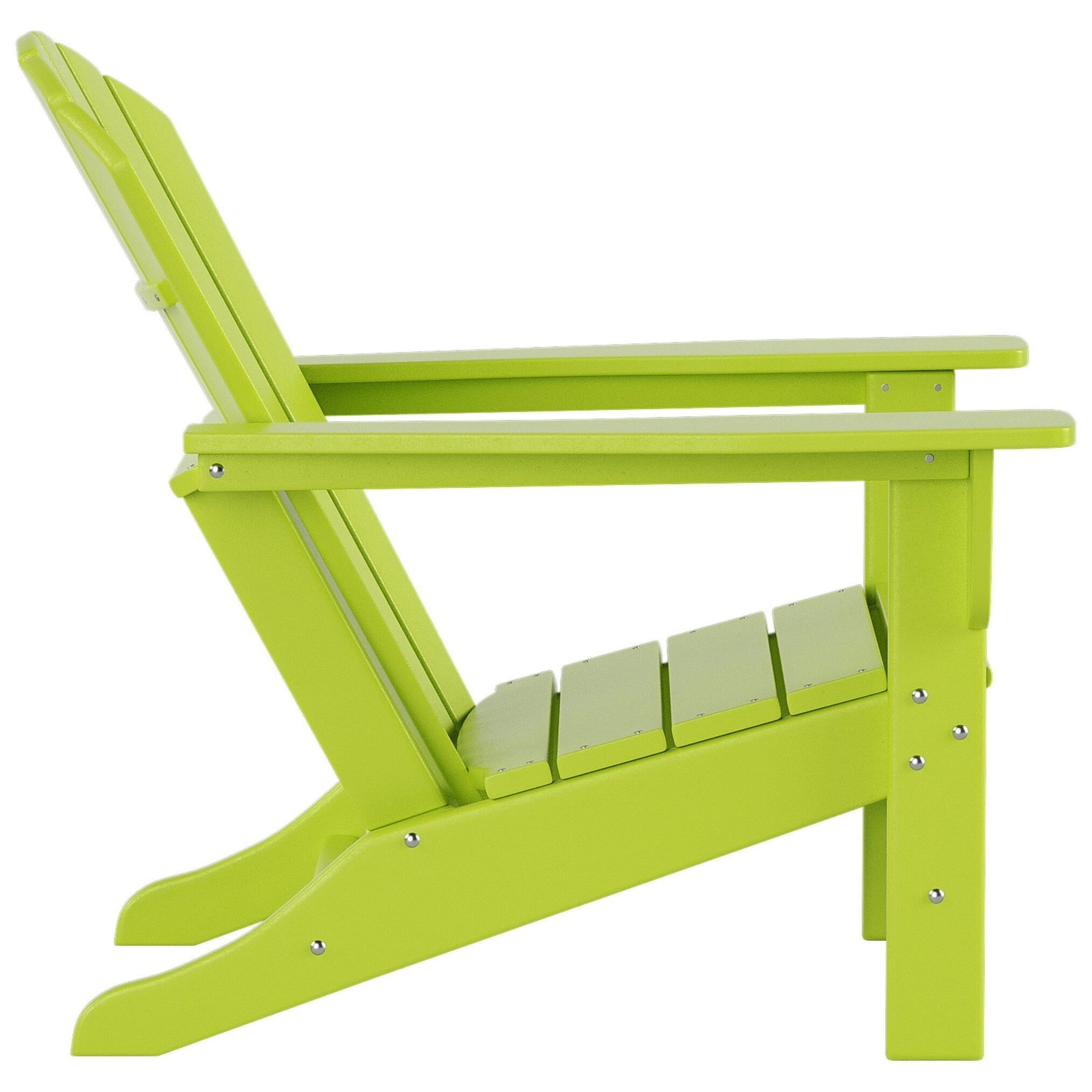 Polytrends Altura Outdoor Eco-Friendly All Weather Poly Patio Adirondack Chair (Set of 2)