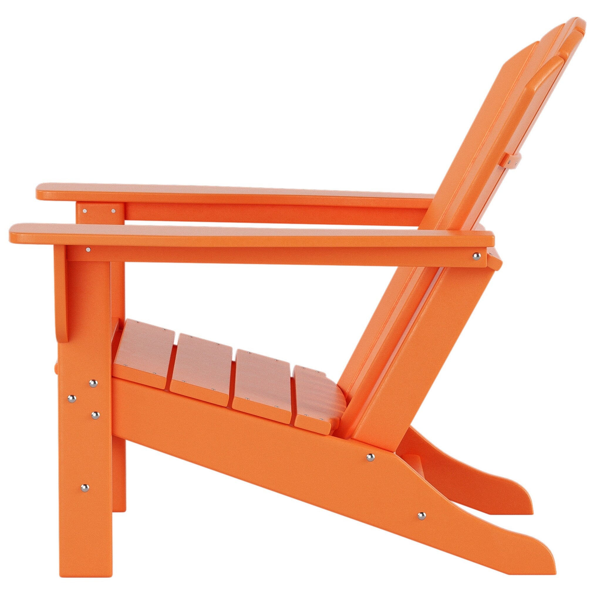 Polytrends Altura Outdoor Eco-Friendly All Weather Poly Patio Adirondack Chair (Set of 2)