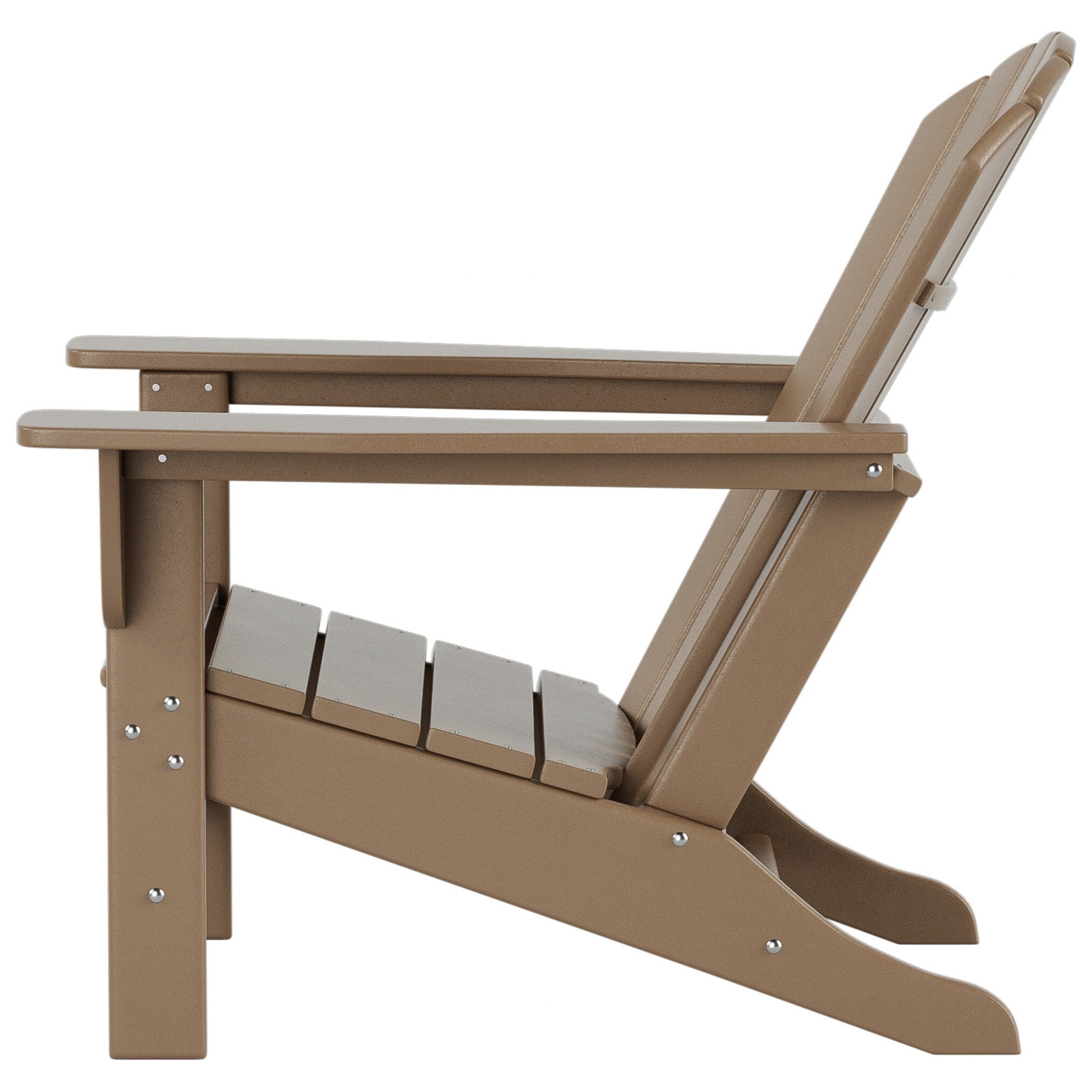 Polytrends Altura Outdoor Eco-Friendly All Weather Poly Patio Adirondack Chair (Set of 2)