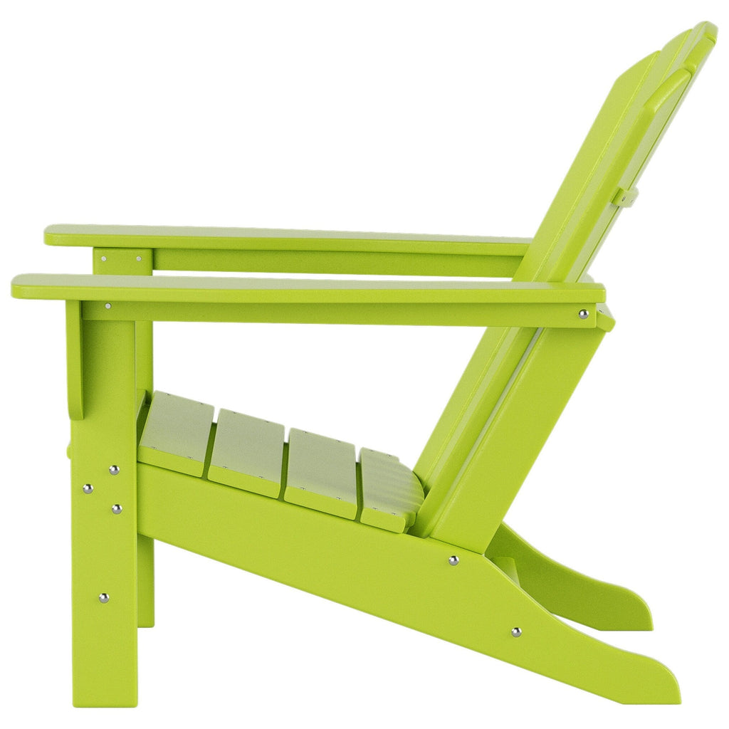 Polytrends Altura Outdoor Eco-Friendly All Weather Poly Patio Adirondack Chair (Set of 2)