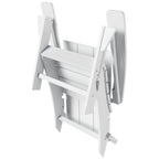 Polytrends Shoreside Modern Eco-Friendly All Weather Commercial-Residential Folding Adirondack Chair