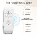 Moasis 52 Palm Leaf Ceiling Fan with Light Tropical Style with Remote