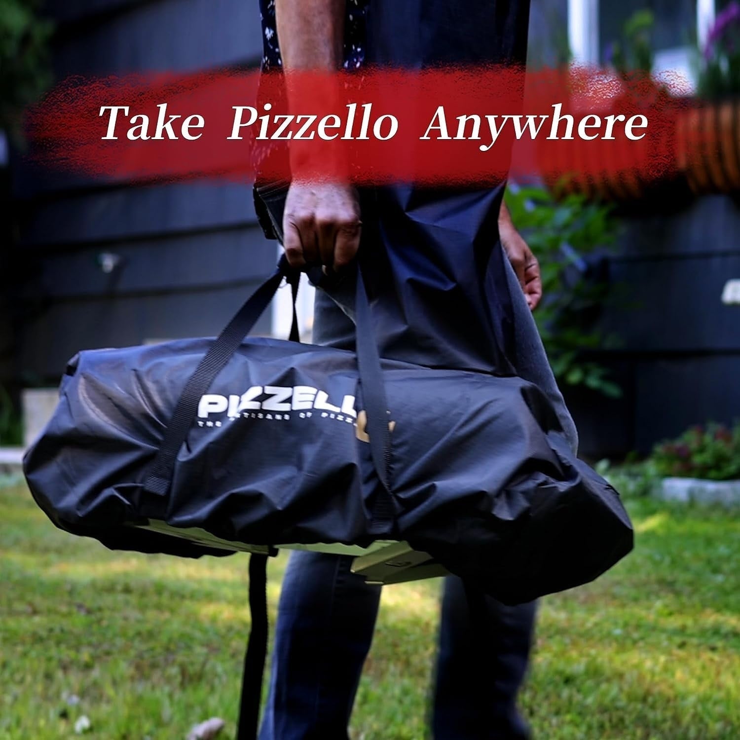 Outdoor Wood Fired Pizza Oven Portable Pizza Oven with Pizze Peel, Carry Bag - 16 inch