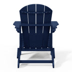 Polytrends Laguna Weather Resistant Outdoor Patio Folding Adirondack Chairs (Set of 2)