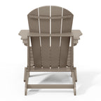 Polytrends Laguna Weather Resistant Outdoor Patio Folding Adirondack Chairs (Set of 2)